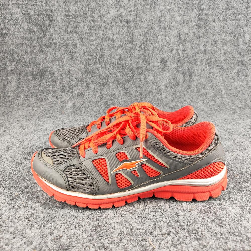 Avia Shoes Womens Size 8 Gray Orange Mesh Running Athletic Sneakers WMAI4400005